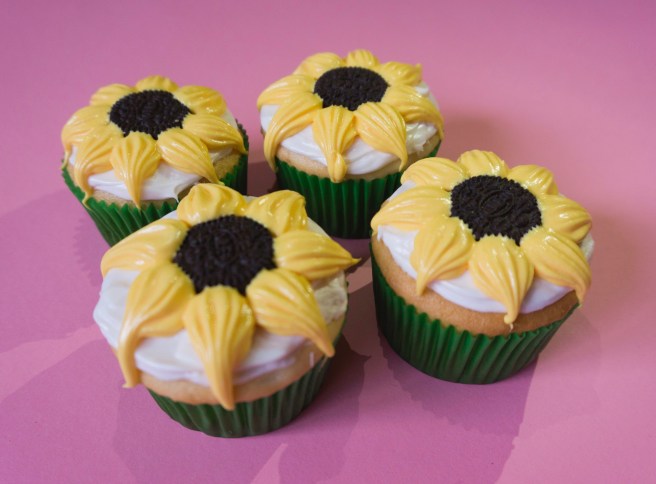 Sunflower Cupcake